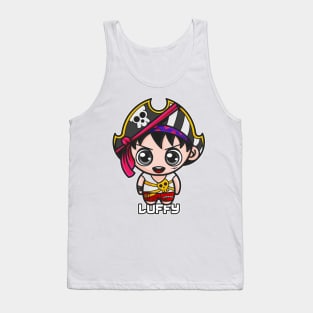 Tiny Luffy Red Tank Top